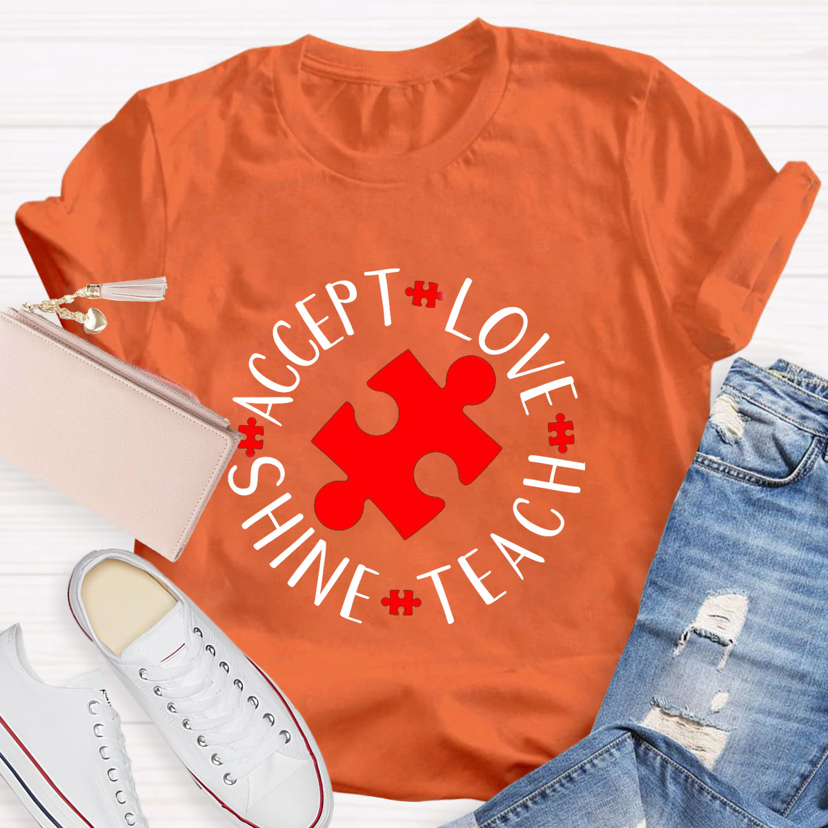 Accept Love Teach Shine T-Shirt