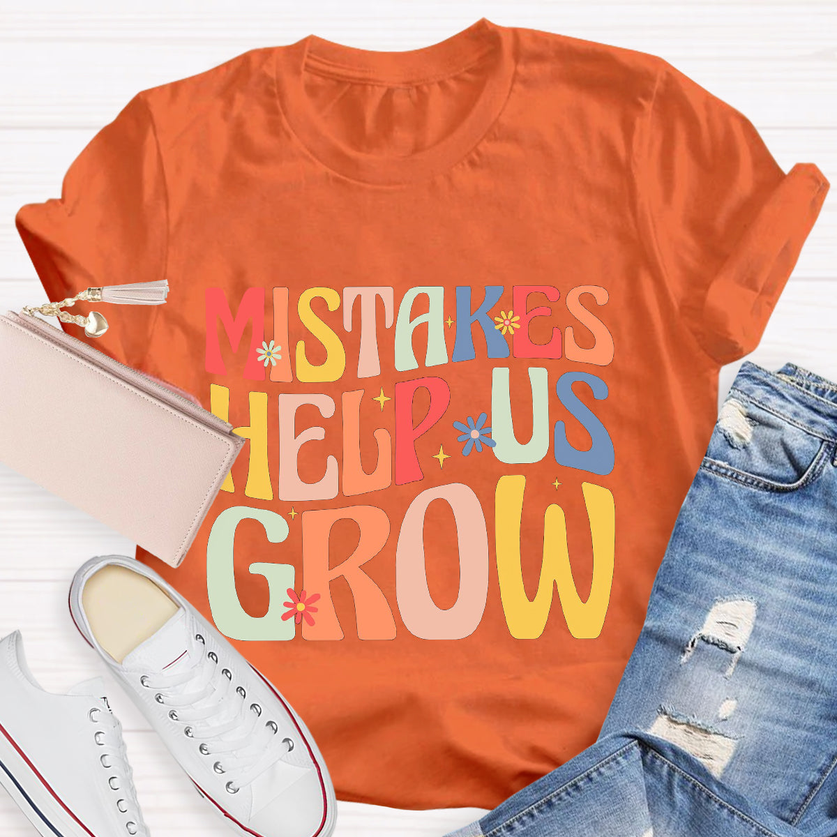 Mistakes Help Us Grow T-Shirt