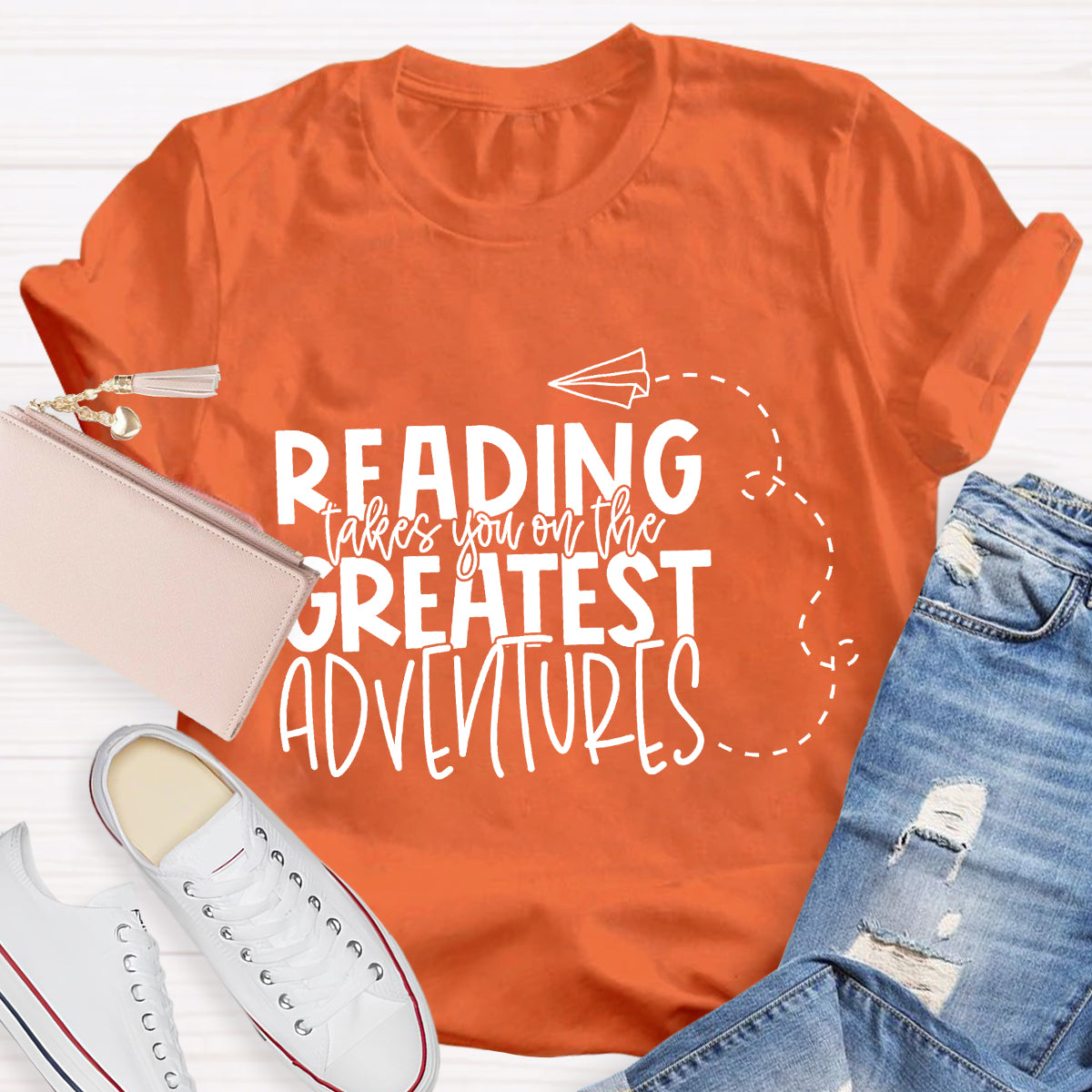 Reading Takes You On The Greatest Adventures T-Shirt