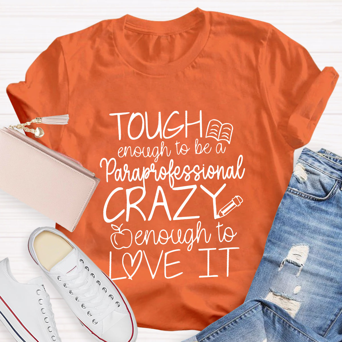 Personalized Position Tough Enough To Be A Teacher T-Shirt