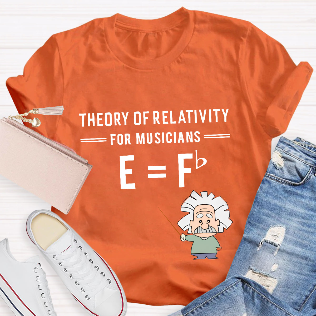 Theory Of Relativity For Musicians Teacher T-Shirt