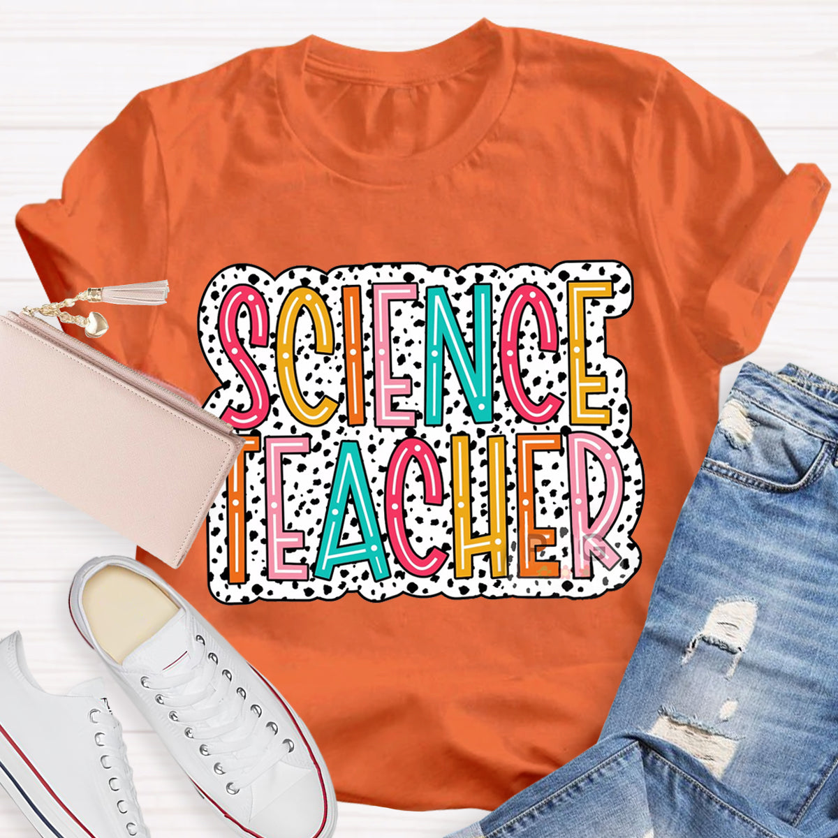 Science Teacher Sublimation Teacher T-Shirt