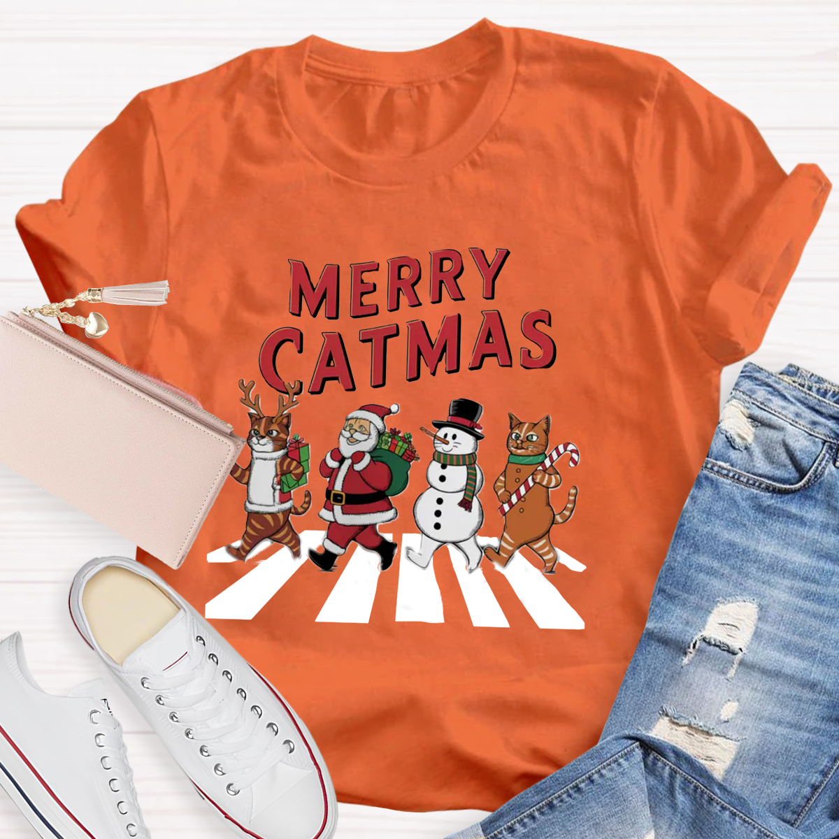 Merry Catmas T-Shirt