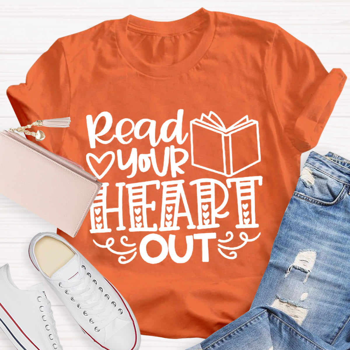 Read Your Heart Out Teacher T-Shirt