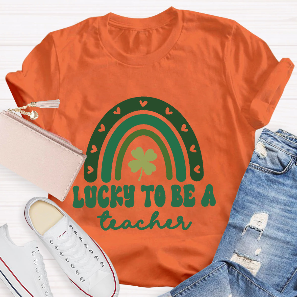 Lucky To Be A Teacher T-Shirt