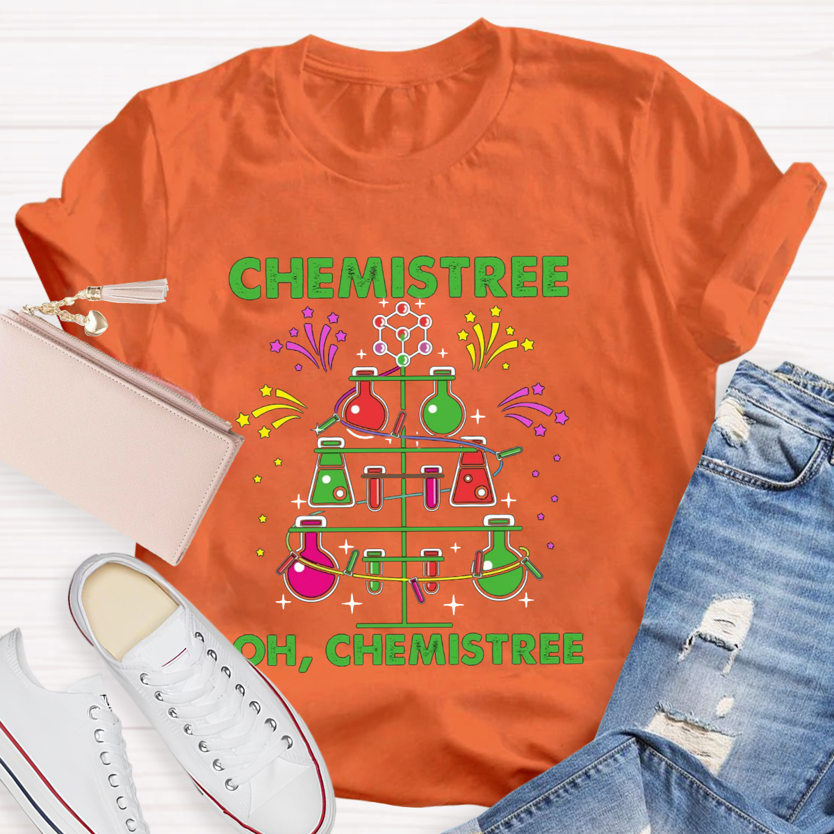 Chemistree Funny Science Teacher T-Shirt