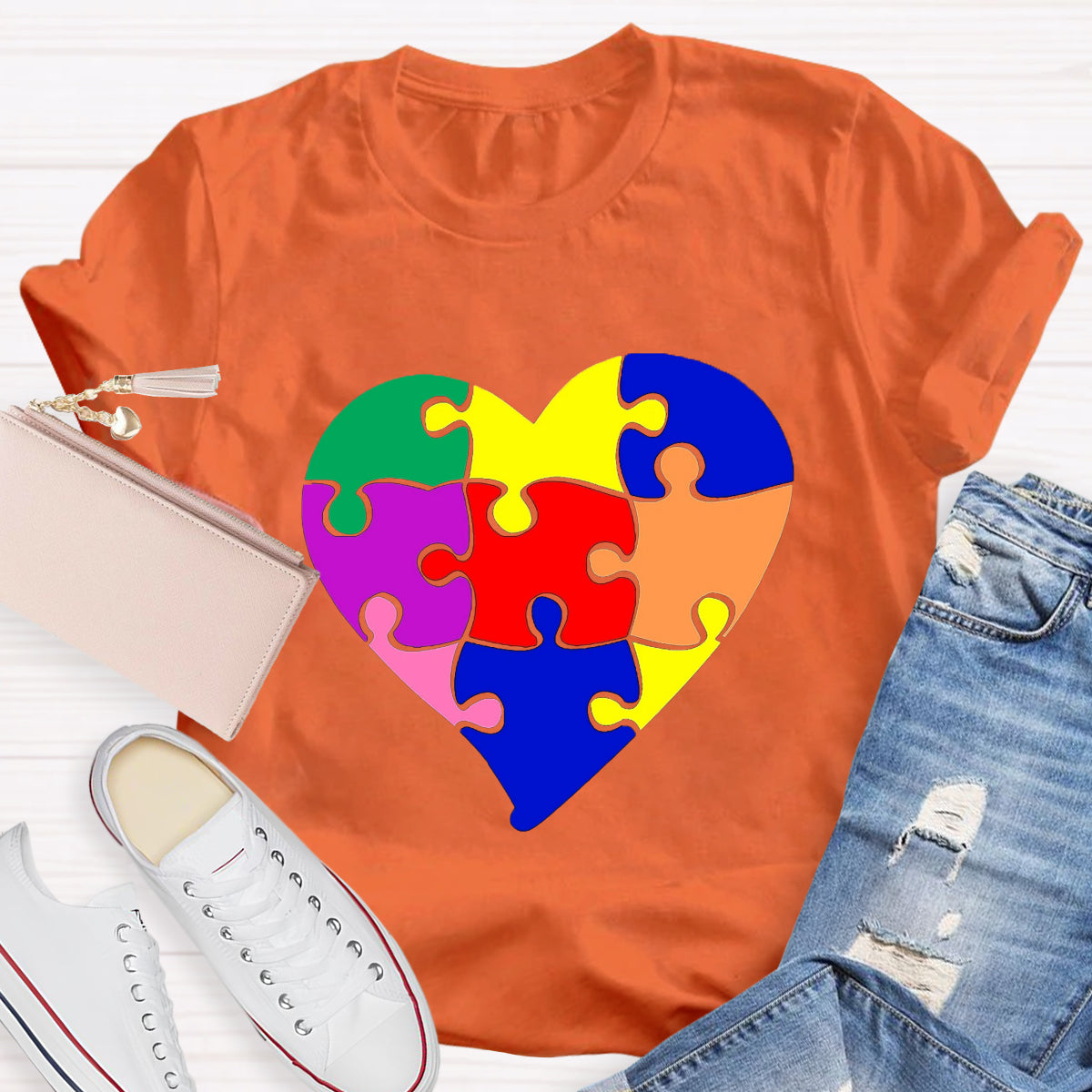 Puzzle Heart Special Education T-Shirt