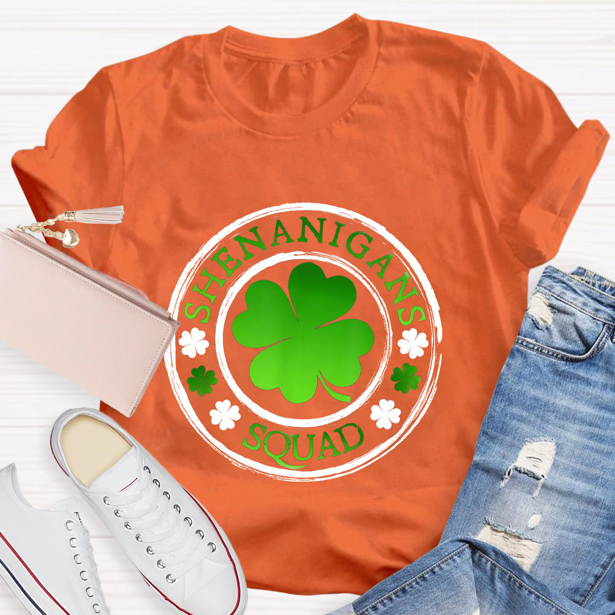 St Patrick's Day Shenanigans Squad T-Shirt