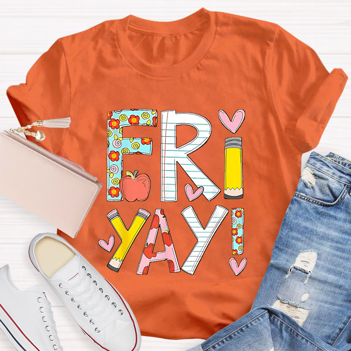 Fri Yay Teacher T-Shirt