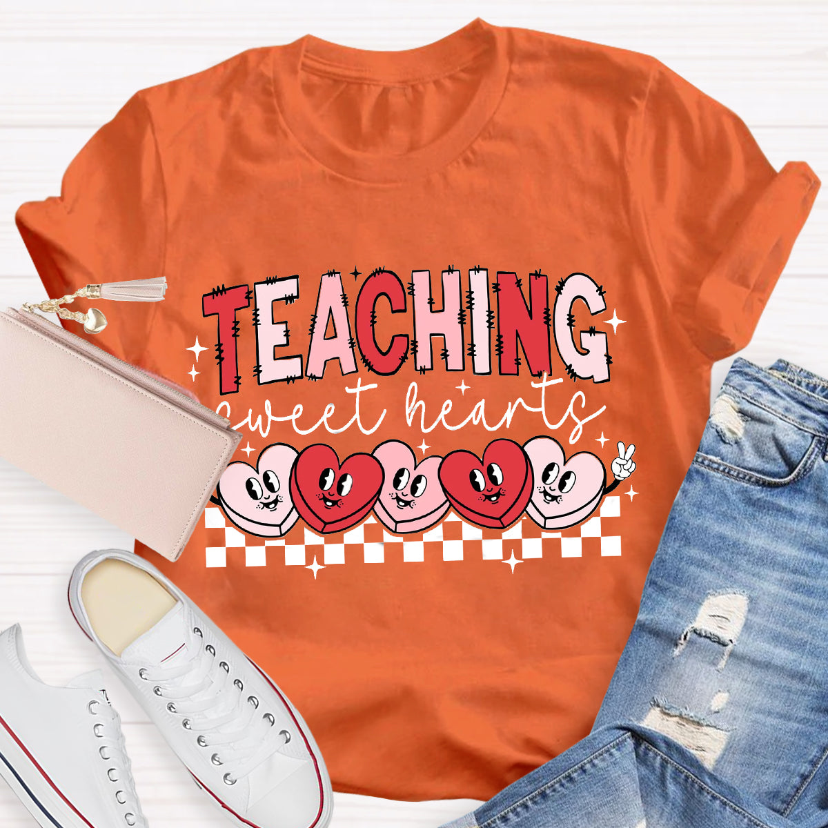 Teaching Sweetheart Teacher T-Shirt