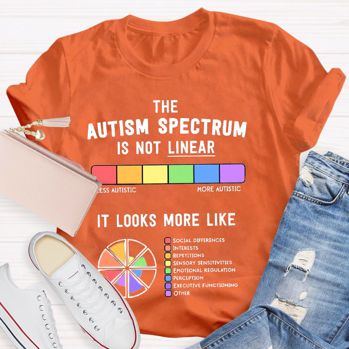 Autism Is A Spectrum Autism Awareness T-Shirt