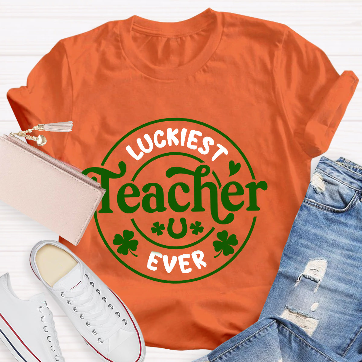 Luckiest Teacher Ever T-Shirt