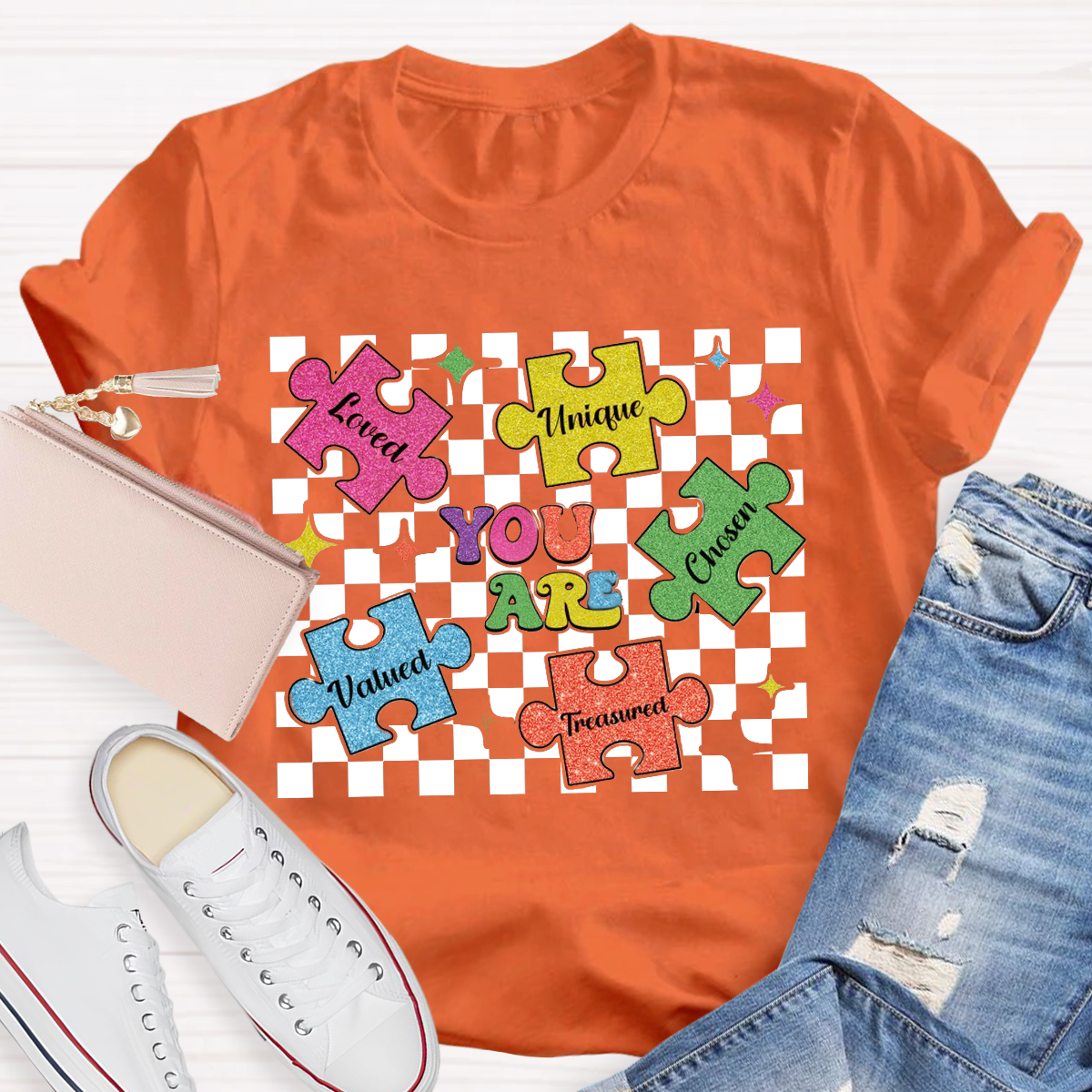 You Are Unique Special Education Teacher T-Shirt