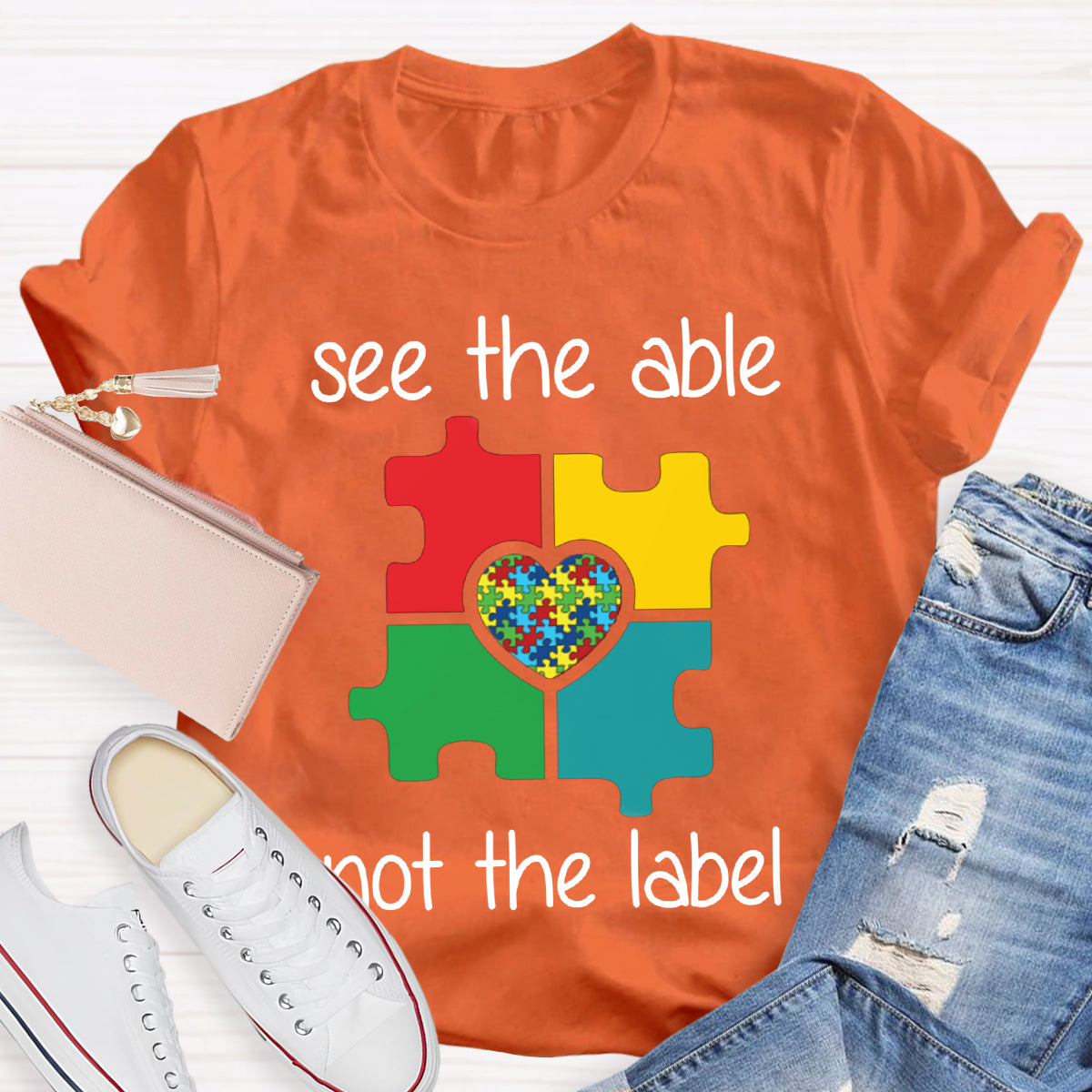 See The Able Not the Lable Special Education T-Shirt