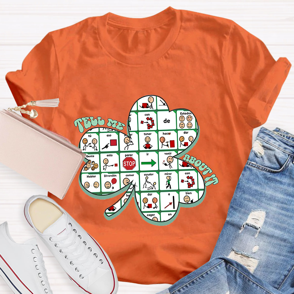 Tell Me About It Shamrock T-Shirt