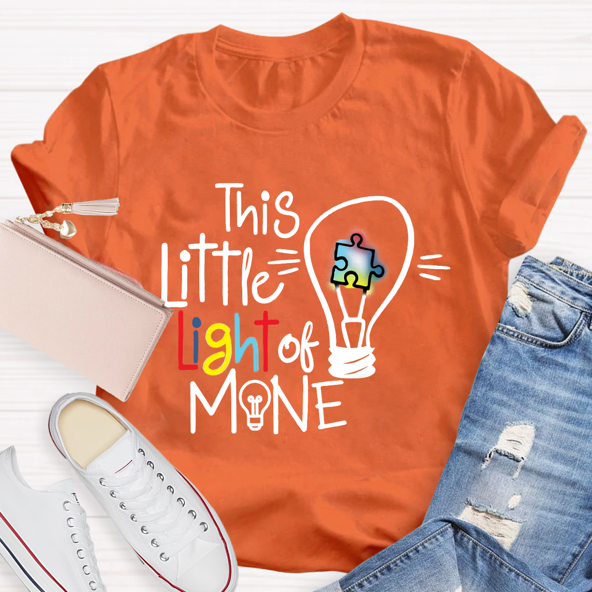 This Little Light Of Mine Autism T-shirt