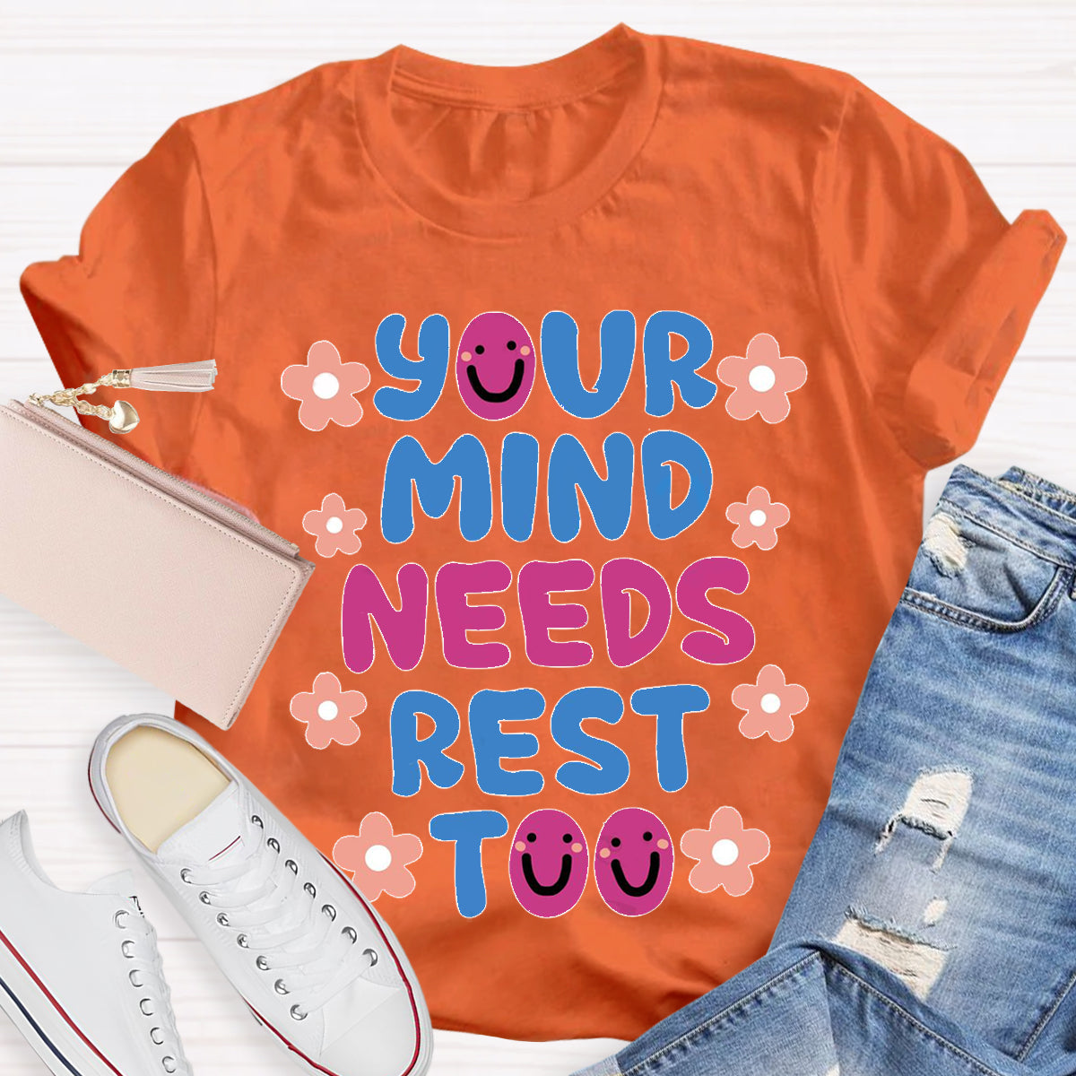 Your MInds Needs Rest Too Teacher T-Shirt