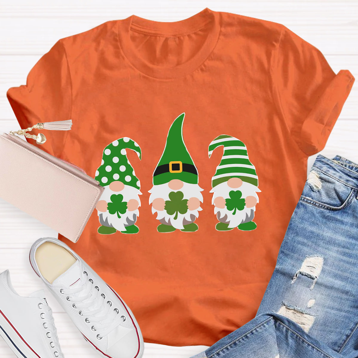 St Patricks' Day Gnome  T-Shirt