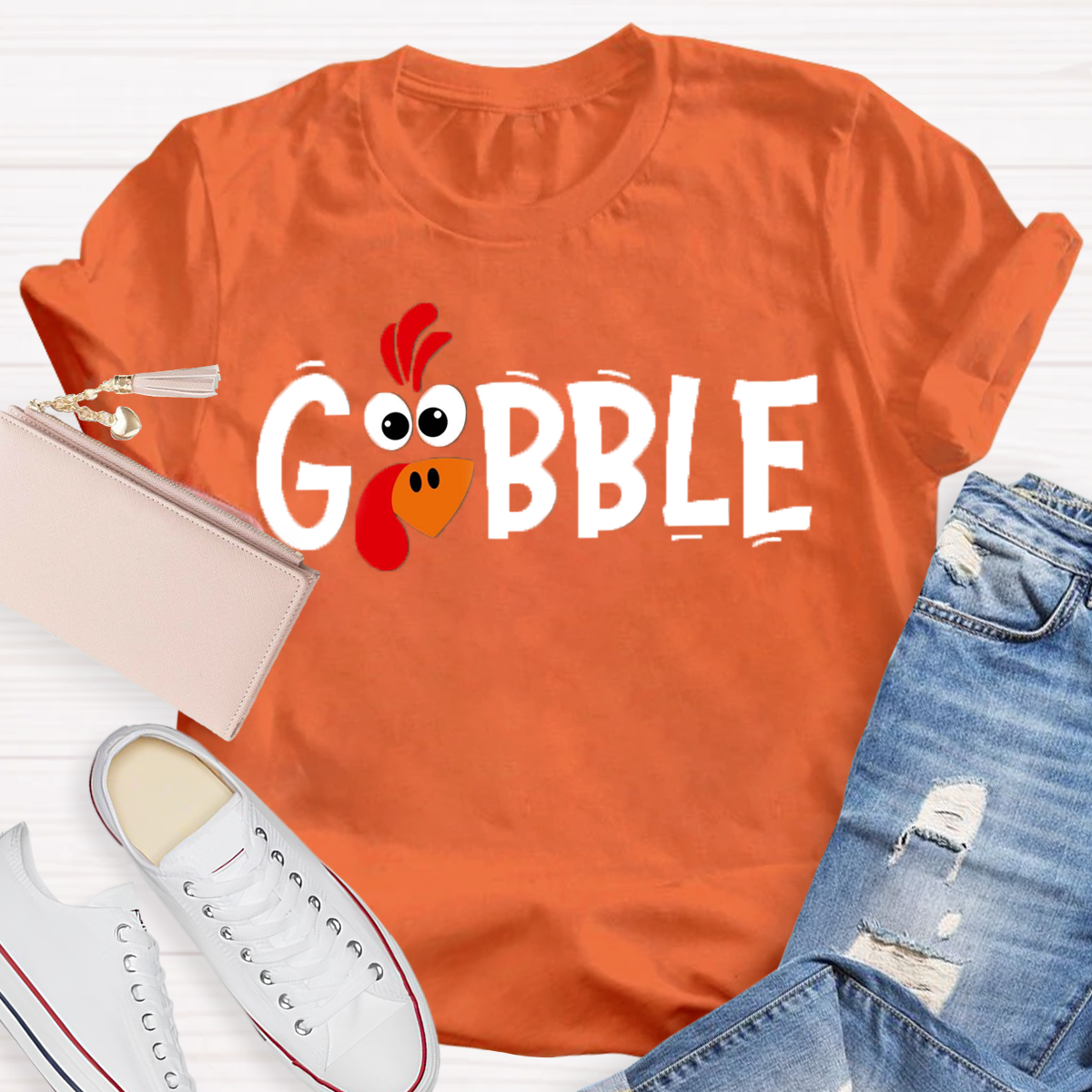 Thanksgiving Gobble Turkey T-Shirt