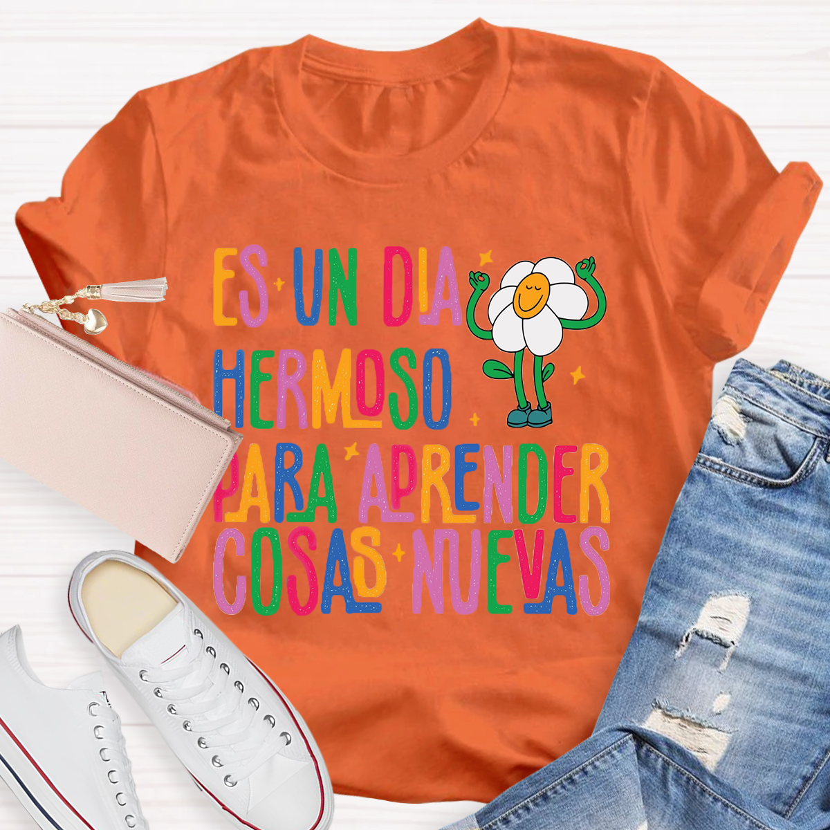 Cosas Nuevas Bilingual Teacher T-Shirt