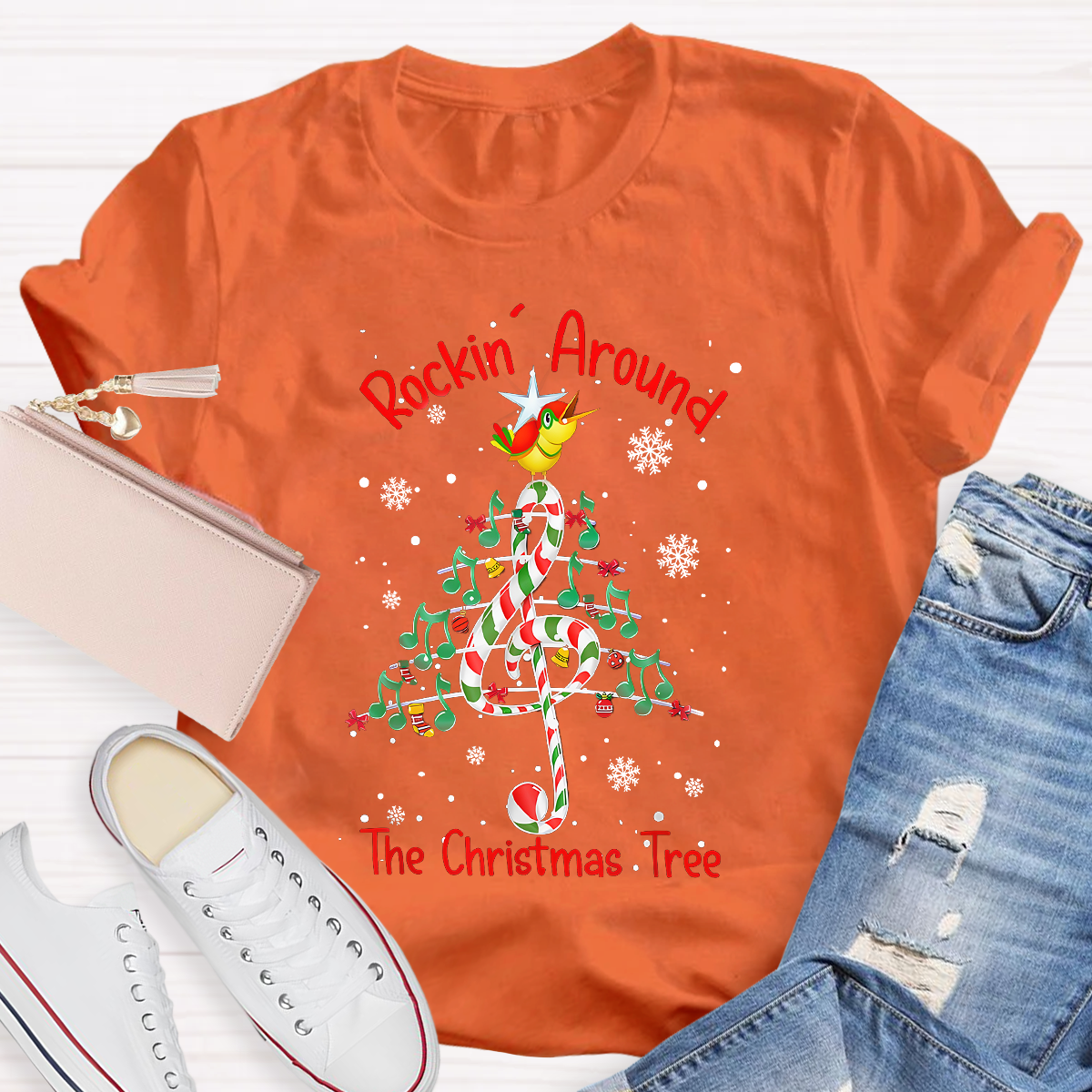 Rocking Around The Christmas Tree T-Shirt