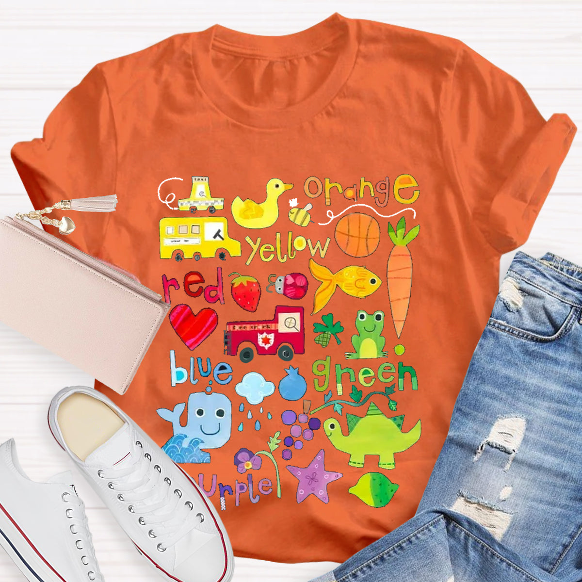 What's Your Favorite Color Teacher T-Shirt