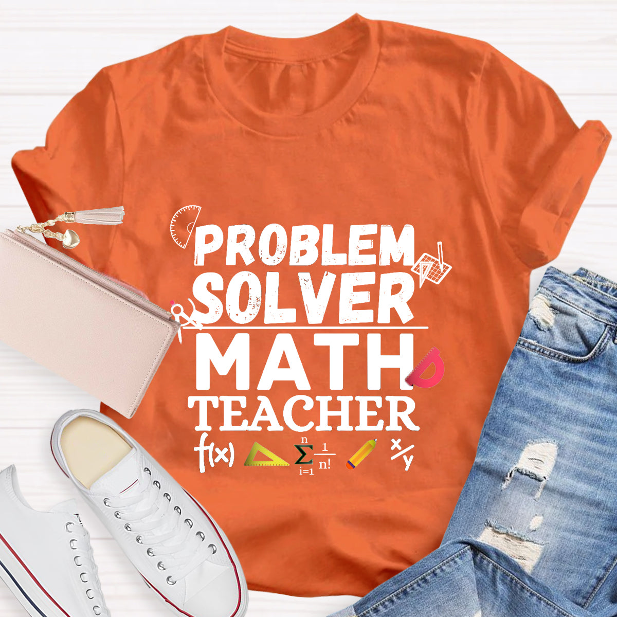 Problem Solver Math Teacher T-Shirt