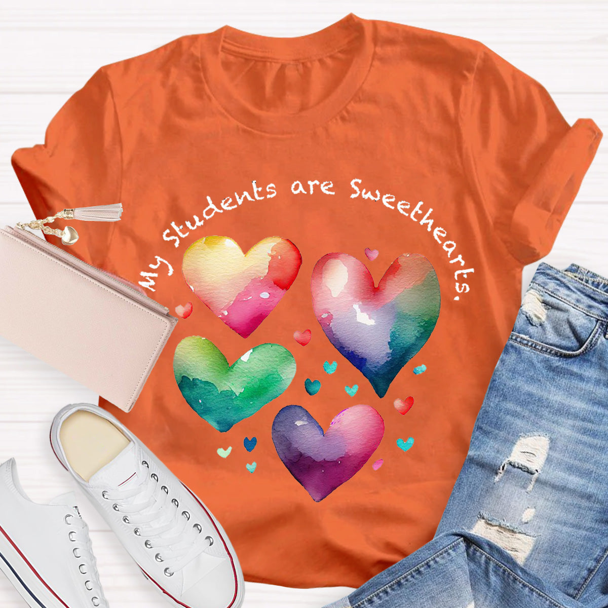 My Students Are Sweethearts Teacher T-Shirt