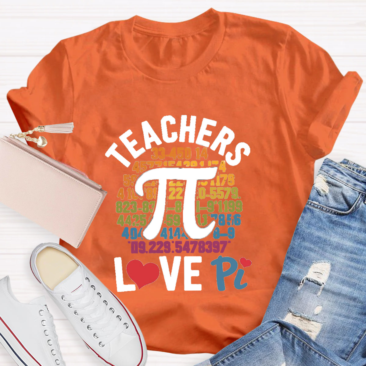 Teachers Love Pi Day T-Shirt