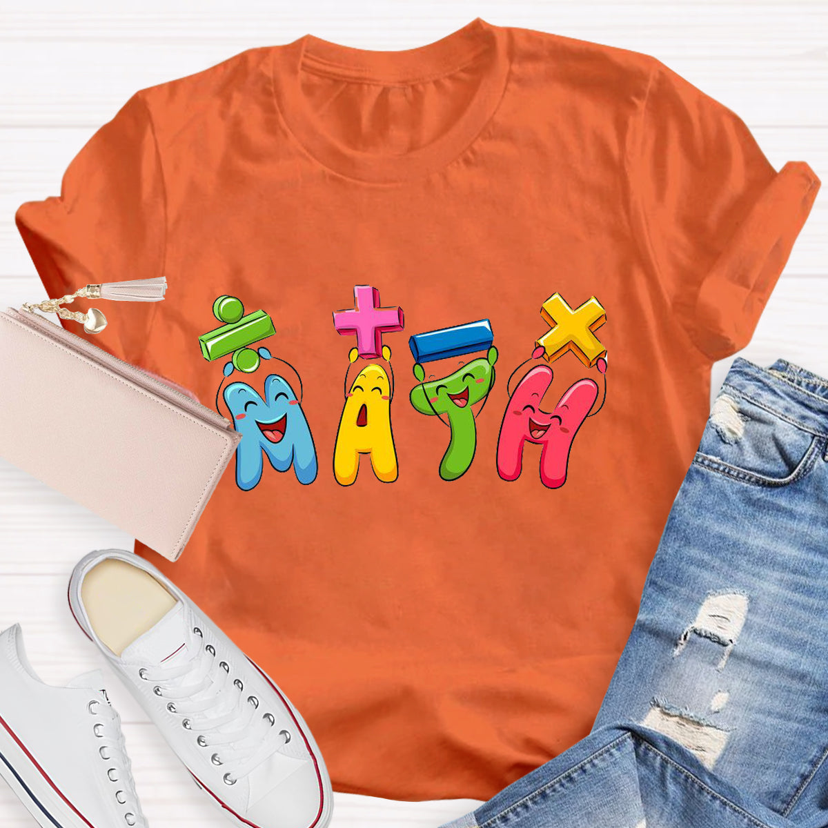 Funny Math Symbols Math Day T-Shirt