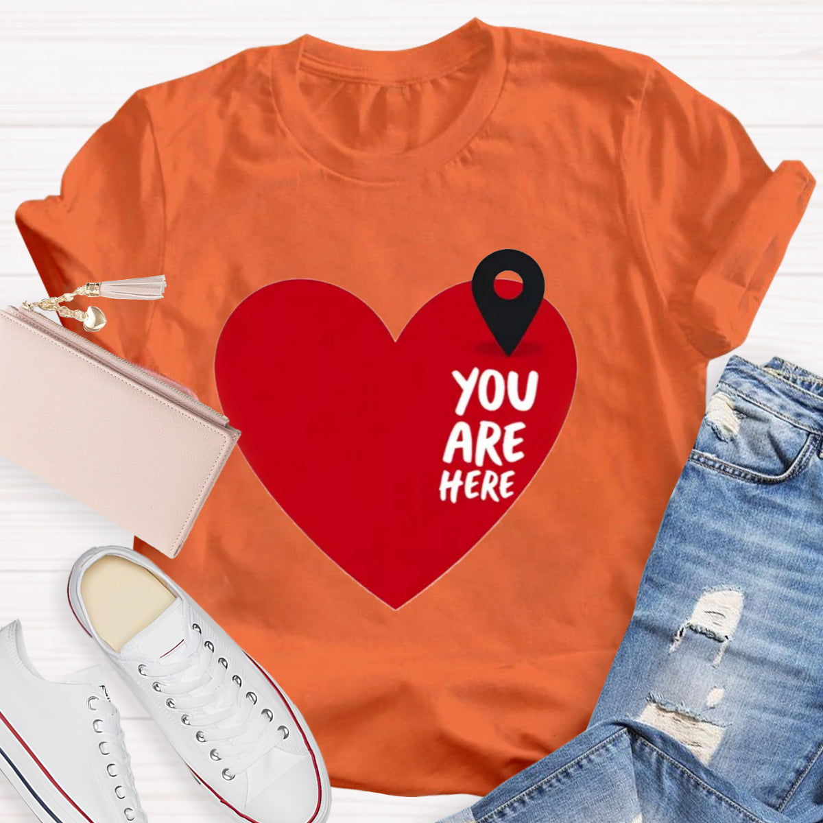 You Are Here In My Heart T-Shirt