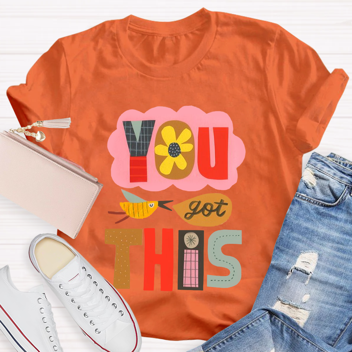 You Got This Geometric Design Test Day T-Shirt