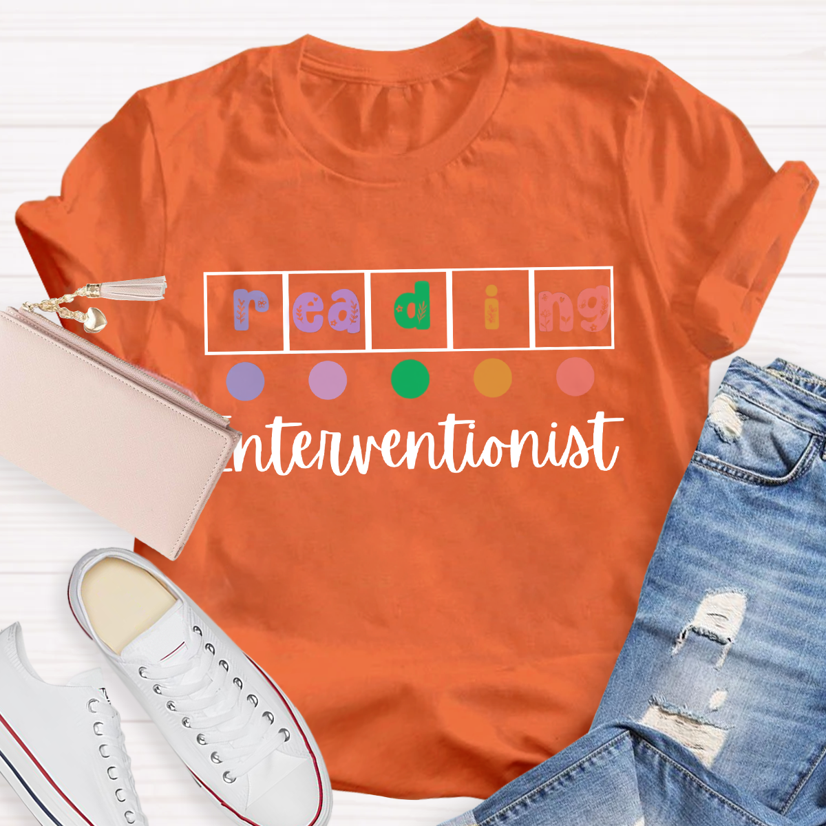 Reading Interventionist Teacher T-Shirt