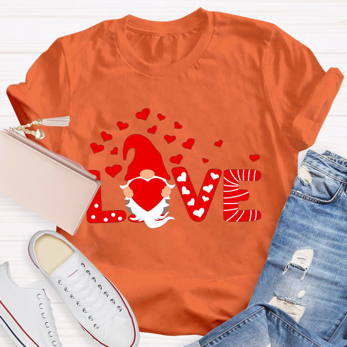 Valentine Love Gnomes T-Shirt