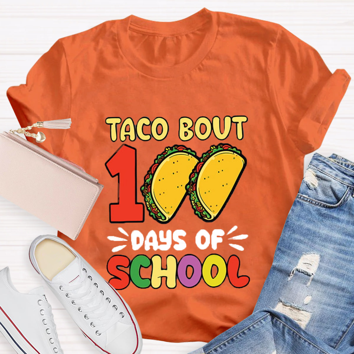 Taco Bout 100 Days Of School T-Shirt