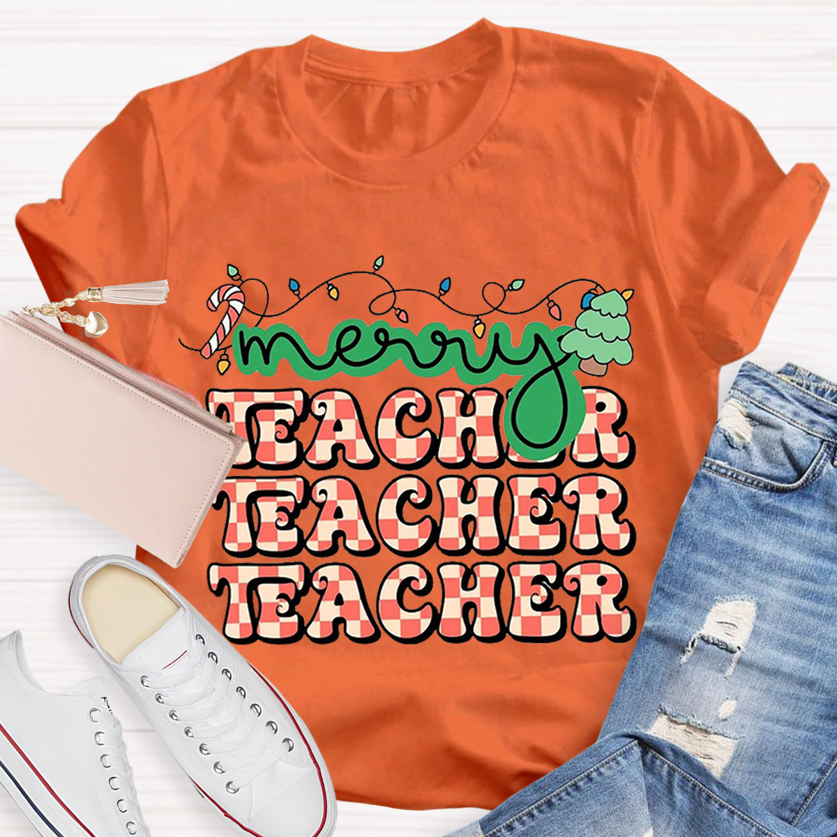 Merry Christmas Teacher T-Shirt