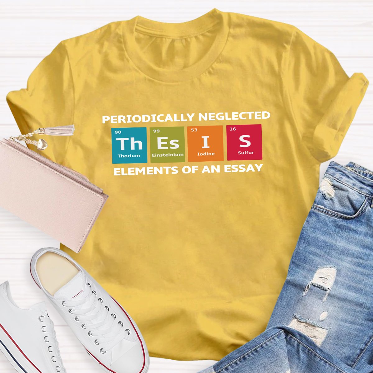 Periodically Neglected Elements of An Essay Teacher Shirt