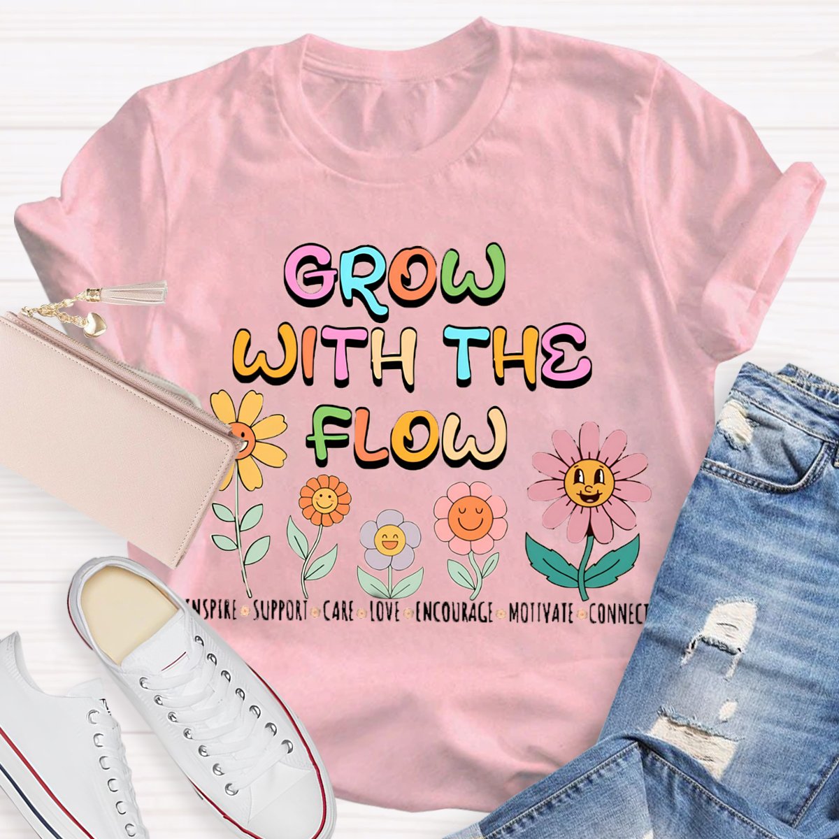 Grow With The Flower T-Shirt