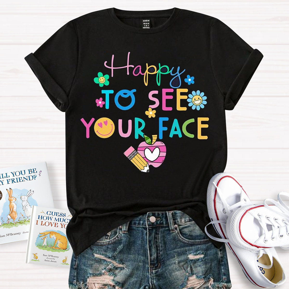 Back To School Happy To See Your Face T-Shirt