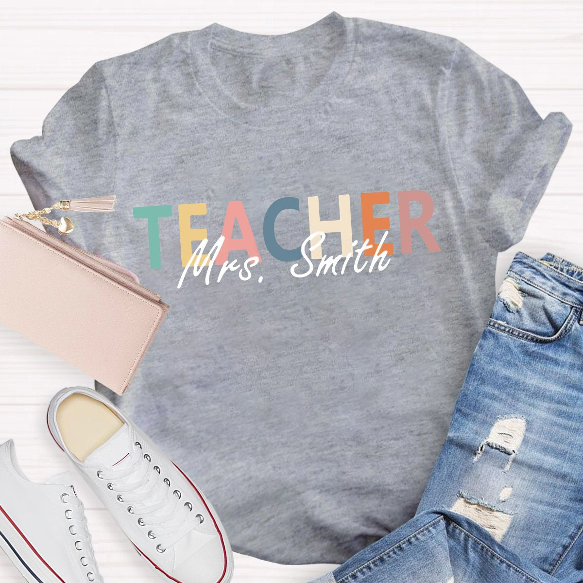 Personalized Teacher's Name T-Shirt