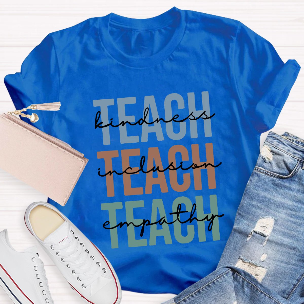 Teach Kindness Teacher Shirt