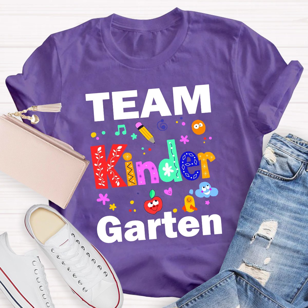 Team Children Garden Teacher Shirt