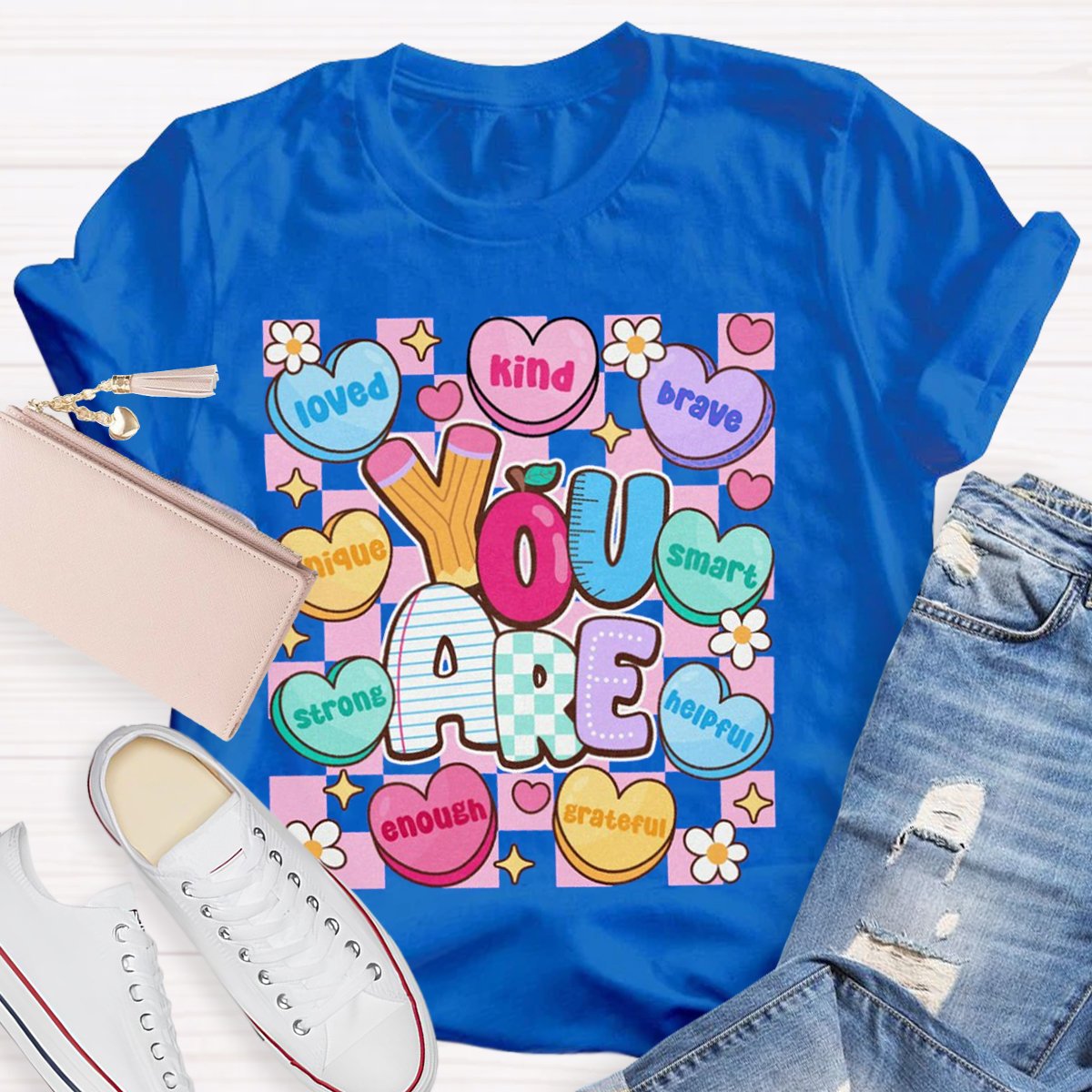 You Are Kind Unique Smart Kindergarten Teacher Shirt