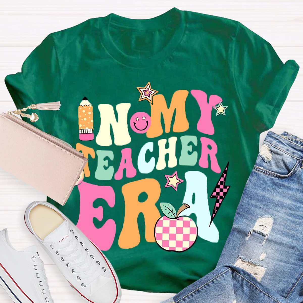 In My Teacher Era Teacher T-Shirt