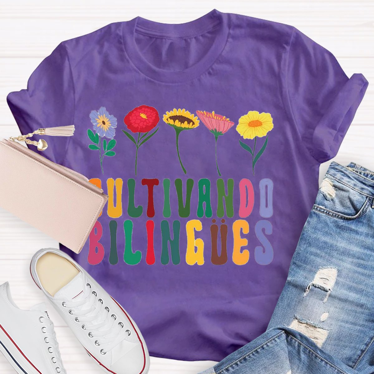 Cultivando Bilingües Bilingual Teacher Shirt