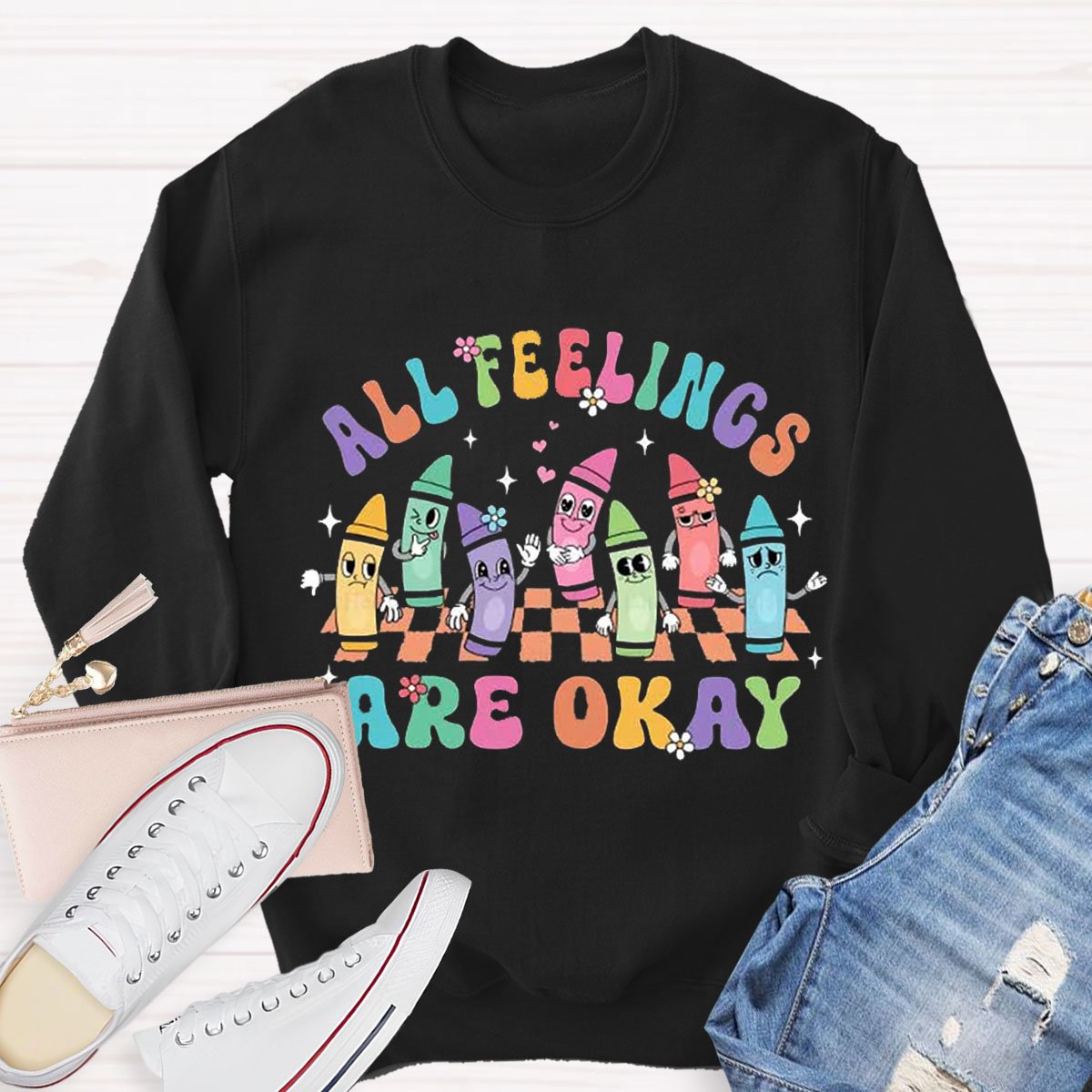 All Feelings Are Ok Sweatshirt