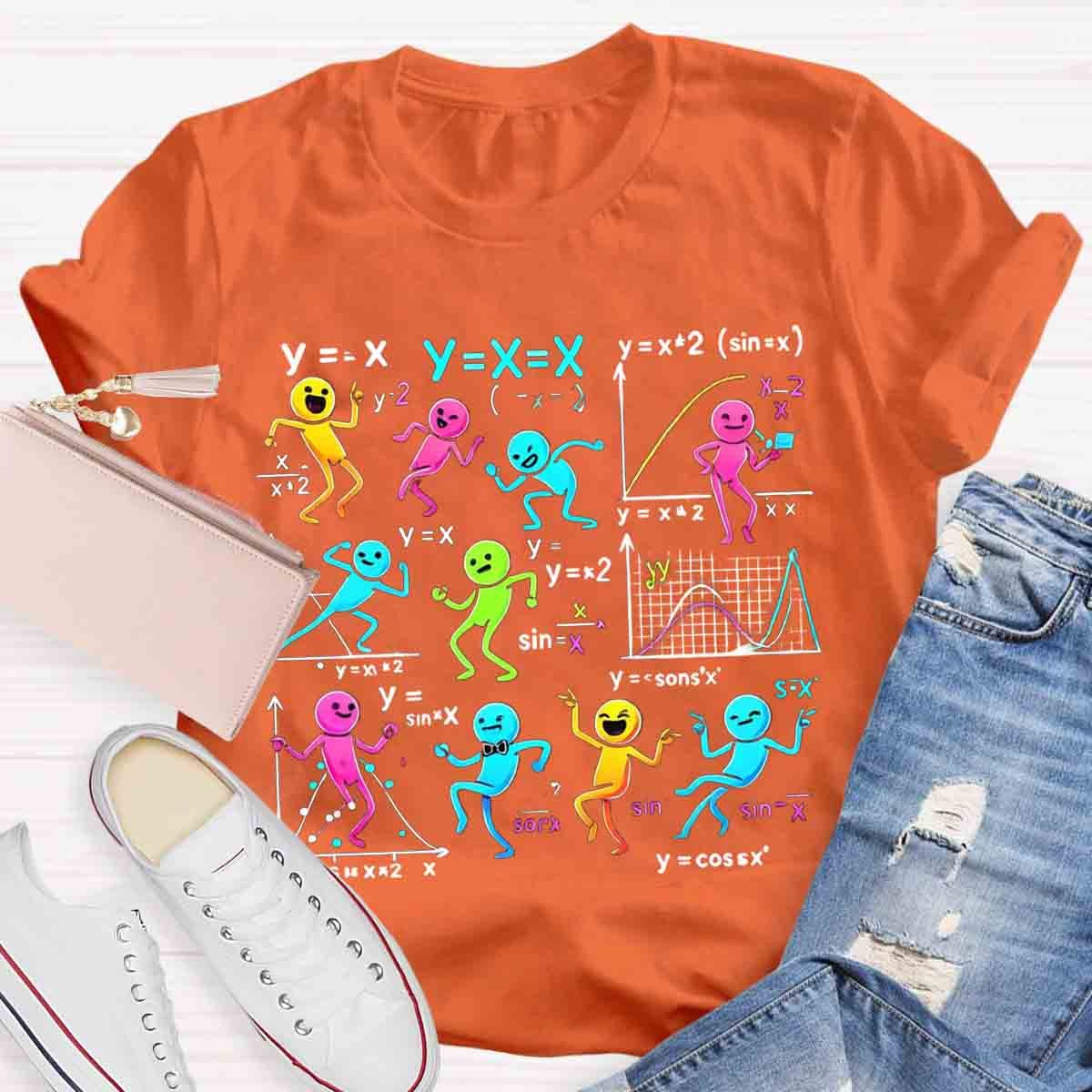 Funny XY Mathematics Math Teachers T-Shirt