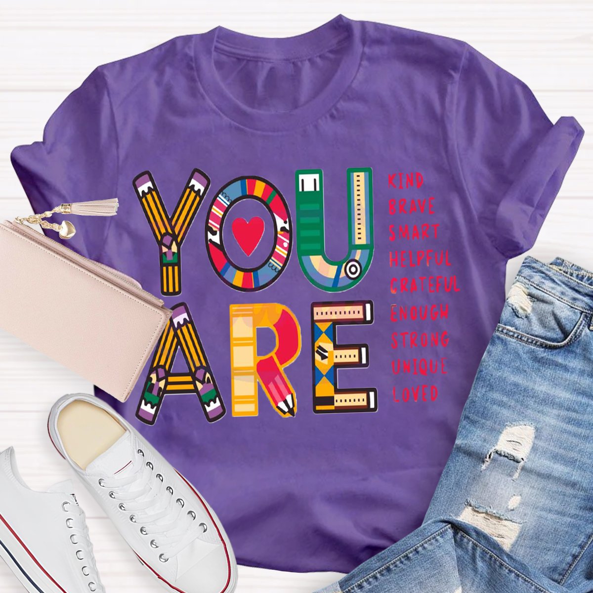 You Are A Grateful Back To School Teacher T-shirt