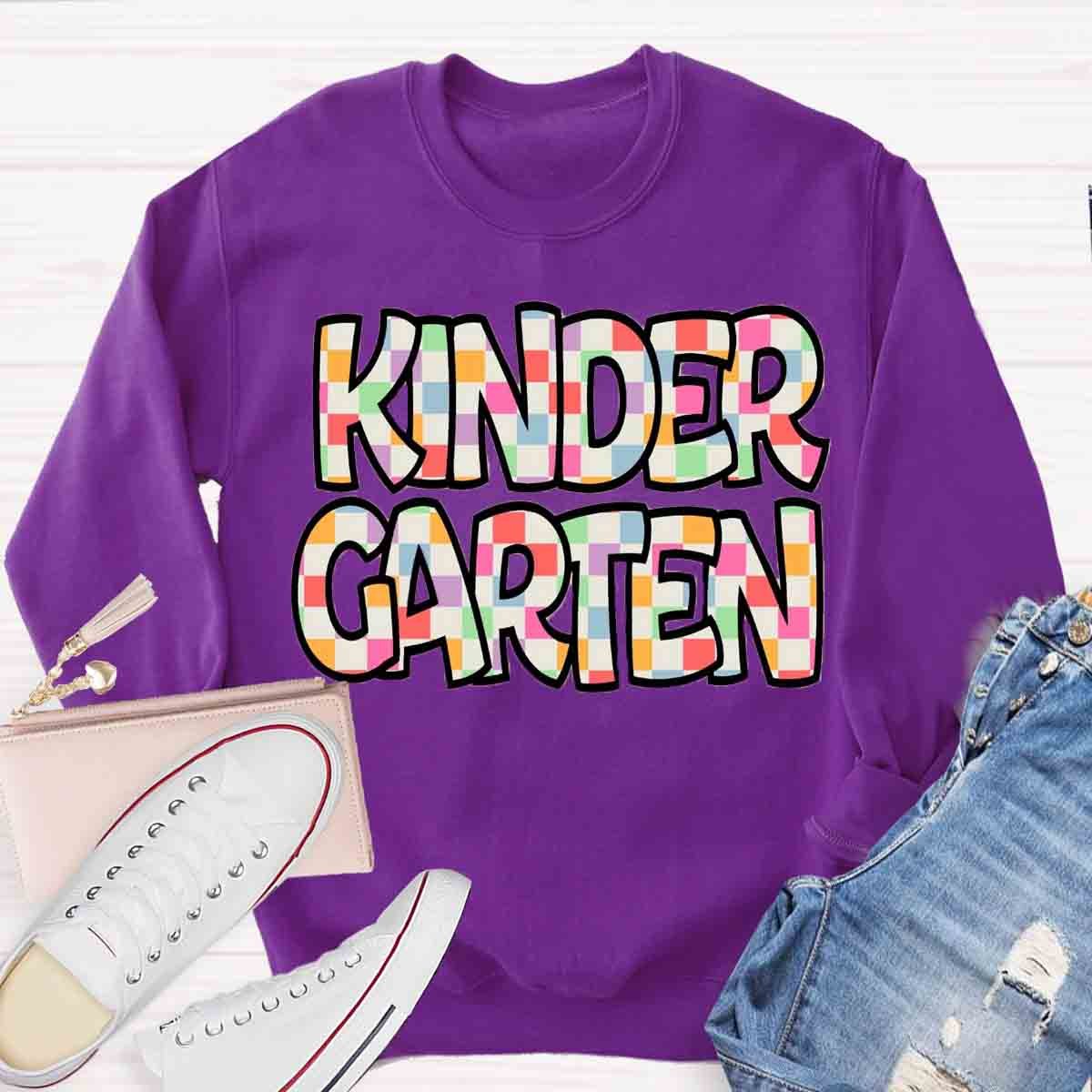 Personalized Grade Color Block Sweatshirt