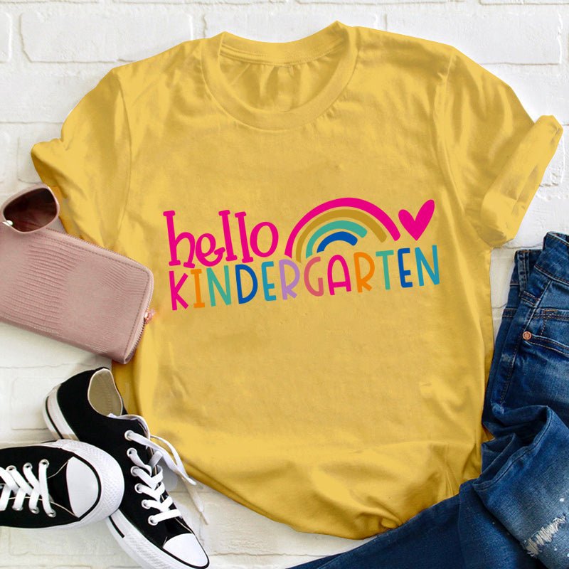 Personalized Hello Teacher T-Shirt